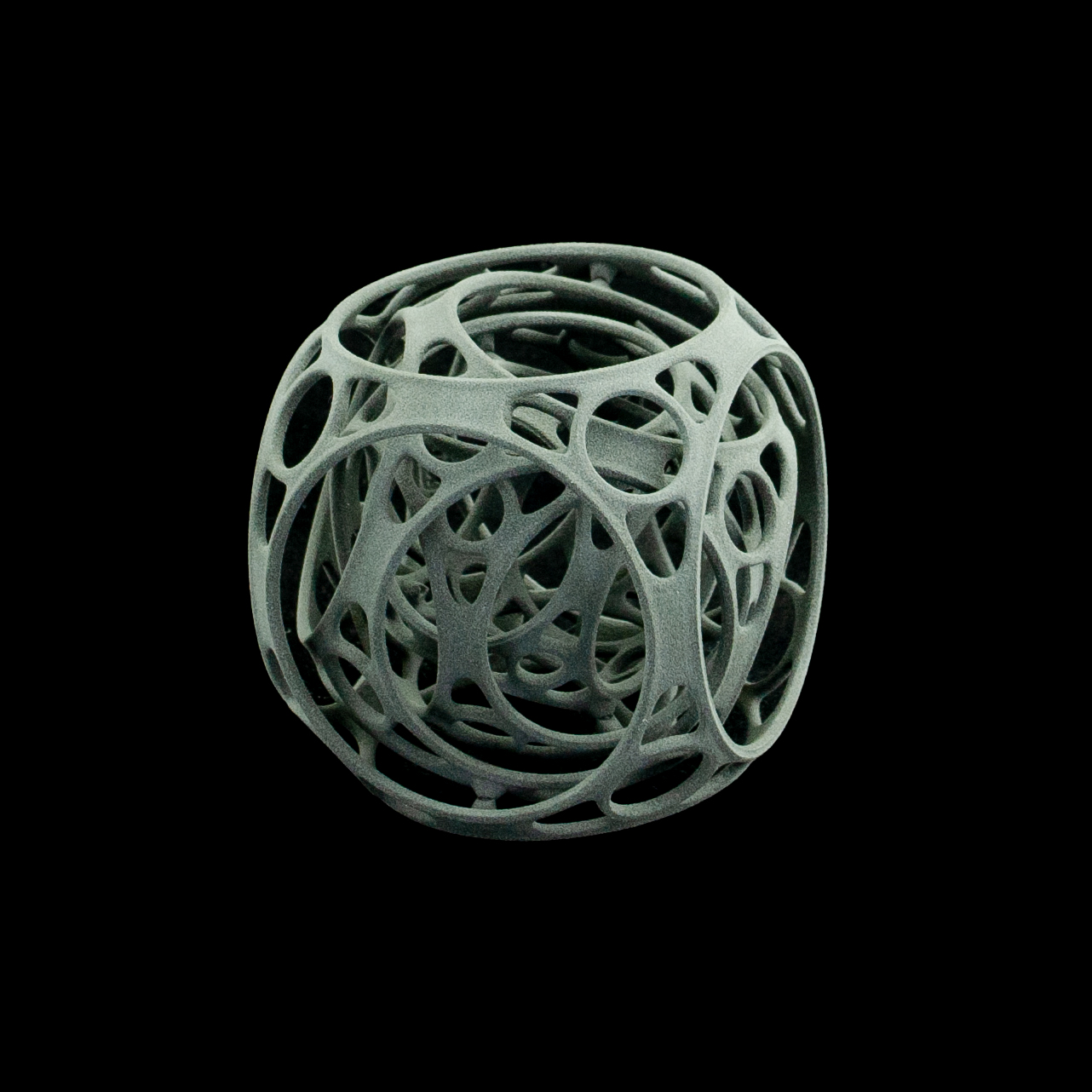 SLS 3D Printed Sample - Powder Printing